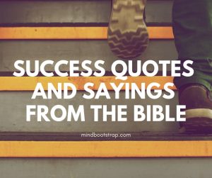 success quotes from bible