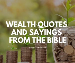 wealth quotes from bible