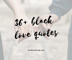 black love quotes