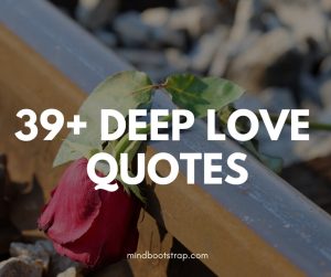 deep love quotes