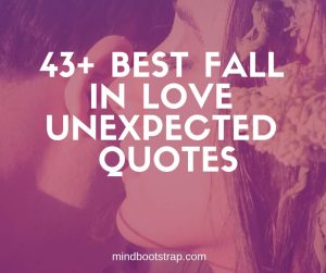 best unexpected love quotes