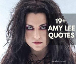 amy lee quotes