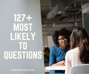 most likely to questions