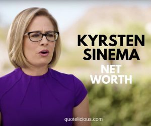 kyrsten sinema net worth