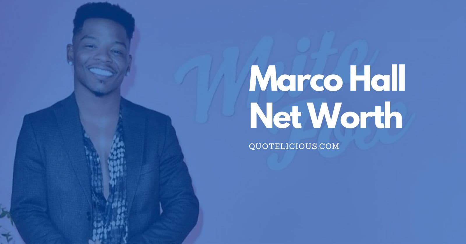 marco hall net worth