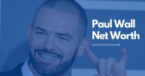 paul wall net worth