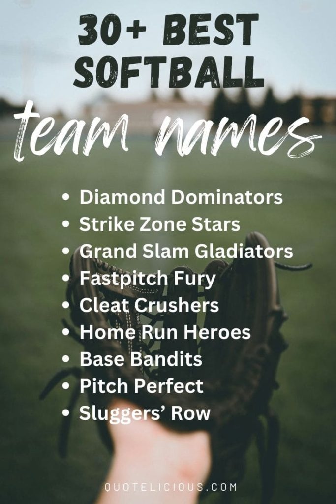 From Clever to Classic: 400+ Softball Team Names You Haven't Heard Before 10 best softball team names